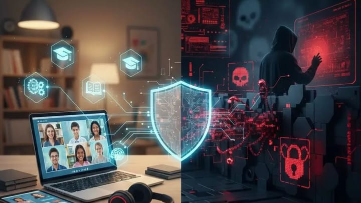 تأثير التهديدات السيبرانية على بيئات التعلم عن بعد الجانب المظلم للتحول الرقمي